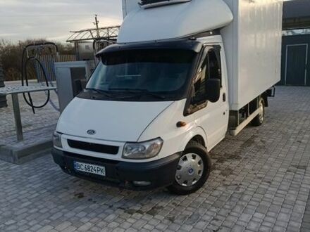 Белый Форд Транзит, объемом двигателя 2.4 л и пробегом 450 тыс. км за 6500 $, фото 1 на Automoto.ua