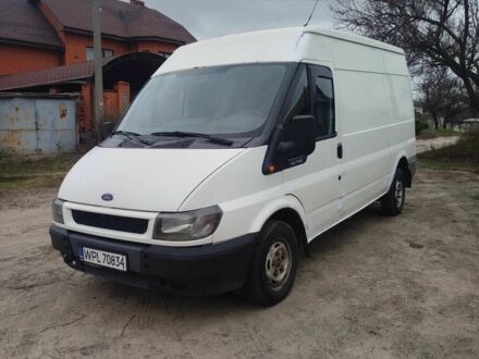 Белый Форд Транзит, объемом двигателя 2 л и пробегом 280 тыс. км за 3200 $, фото 1 на Automoto.ua