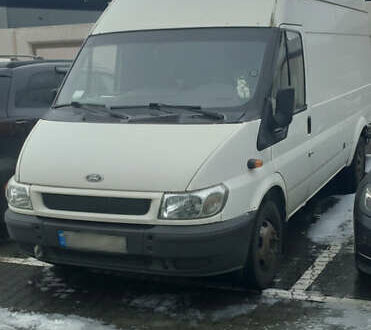 Белый Форд Транзит, объемом двигателя 2.4 л и пробегом 450 тыс. км за 8000 $, фото 1 на Automoto.ua