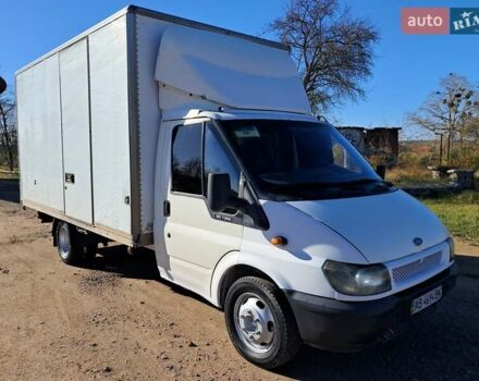 Белый Форд Транзит, объемом двигателя 2.4 л и пробегом 100 тыс. км за 6500 $, фото 1 на Automoto.ua