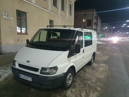 Белый Форд Транзит, объемом двигателя 2 л и пробегом 250 тыс. км за 4300 $, фото 1 на Automoto.ua