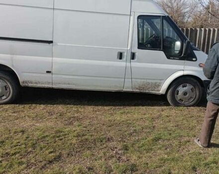 Белый Форд Транзит, объемом двигателя 2.4 л и пробегом 290 тыс. км за 7500 $, фото 1 на Automoto.ua