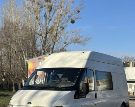Белый Форд Транзит, объемом двигателя 2 л и пробегом 500 тыс. км за 3650 $, фото 1 на Automoto.ua