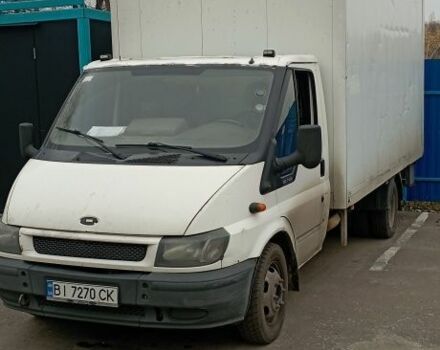 Белый Форд Транзит, объемом двигателя 2.4 л и пробегом 438 тыс. км за 7800 $, фото 1 на Automoto.ua