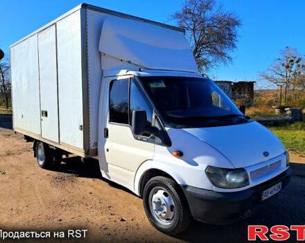 Белый Форд Транзит, объемом двигателя 2.4 л и пробегом 100 тыс. км за 6500 $, фото 1 на Automoto.ua