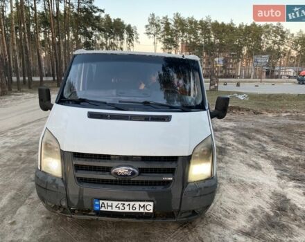 Білий Форд Транзит, об'ємом двигуна 2.2 л та пробігом 390 тис. км за 5000 $, фото 1 на Automoto.ua