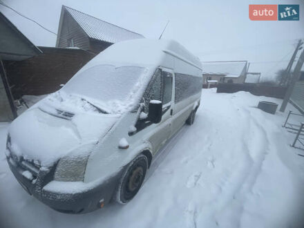 Белый Форд Транзит, объемом двигателя 2.4 л и пробегом 920 тыс. км за 6500 $, фото 1 на Automoto.ua