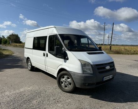 Білий Форд Транзит, об'ємом двигуна 2.2 л та пробігом 350 тис. км за 5200 $, фото 1 на Automoto.ua