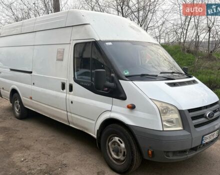 Белый Форд Транзит, объемом двигателя 2.4 л и пробегом 250 тыс. км за 8500 $, фото 1 на Automoto.ua