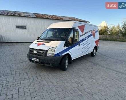Білий Форд Транзит, об'ємом двигуна 2.4 л та пробігом 344 тис. км за 5950 $, фото 1 на Automoto.ua