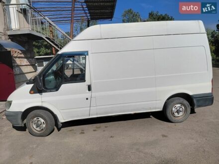 Белый Форд Транзит, объемом двигателя 2 л и пробегом 340 тыс. км за 4300 $, фото 1 на Automoto.ua