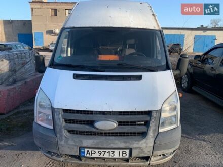 Белый Форд Транзит, объемом двигателя 2.4 л и пробегом 489 тыс. км за 7000 $, фото 1 на Automoto.ua