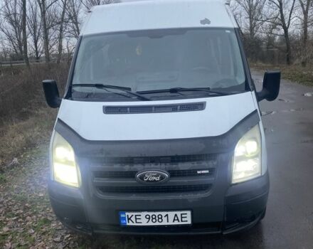Білий Форд Транзит, об'ємом двигуна 2.4 л та пробігом 376 тис. км за 4300 $, фото 1 на Automoto.ua