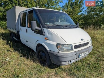 Білий Форд Транзит, об'ємом двигуна 2.4 л та пробігом 180 тис. км за 6999 $, фото 1 на Automoto.ua