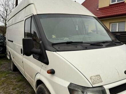 Белый Форд Транзит, объемом двигателя 2.5 л и пробегом 377 тыс. км за 5500 $, фото 1 на Automoto.ua