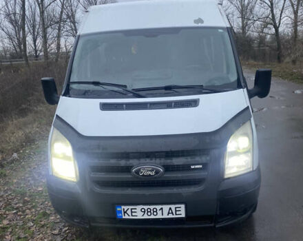 Білий Форд Транзит, об'ємом двигуна 2.4 л та пробігом 376 тис. км за 4300 $, фото 1 на Automoto.ua