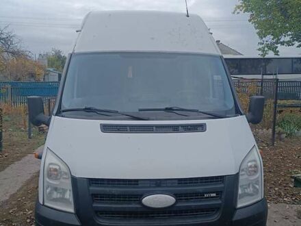 Белый Форд Транзит, объемом двигателя 2.4 л и пробегом 464 тыс. км за 7400 $, фото 1 на Automoto.ua