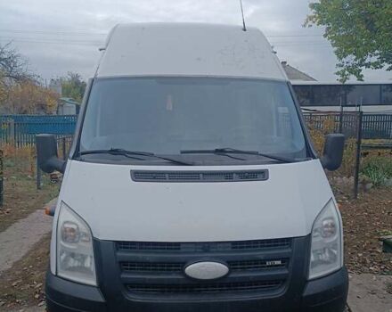 Белый Форд Транзит, объемом двигателя 2.4 л и пробегом 464 тыс. км за 7400 $, фото 1 на Automoto.ua