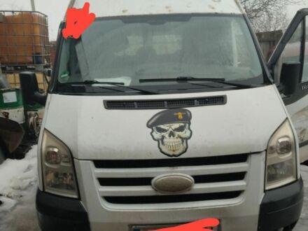 Белый Форд Транзит, объемом двигателя 2 л и пробегом 245 тыс. км за 3017 $, фото 1 на Automoto.ua