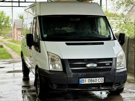 Білий Форд Транзит, об'ємом двигуна 2.4 л та пробігом 291 тис. км за 5600 $, фото 1 на Automoto.ua