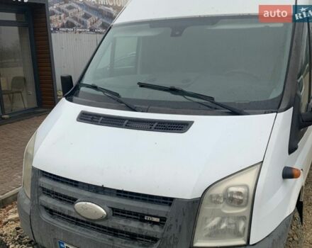Белый Форд Транзит, объемом двигателя 2.4 л и пробегом 303 тыс. км за 7200 $, фото 1 на Automoto.ua