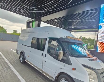 Білий Форд Транзит, об'ємом двигуна 2.4 л та пробігом 200 тис. км за 9000 $, фото 1 на Automoto.ua