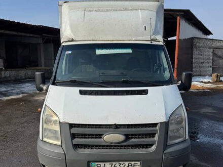 Белый Форд Транзит, объемом двигателя 2.4 л и пробегом 699 тыс. км за 7000 $, фото 1 на Automoto.ua