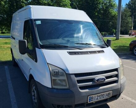 Білий Форд Транзит, об'ємом двигуна 2.2 л та пробігом 305 тис. км за 5500 $, фото 1 на Automoto.ua
