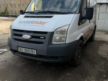 Белый Форд Транзит, объемом двигателя 2.4 л и пробегом 342 тыс. км за 5300 $, фото 1 на Automoto.ua