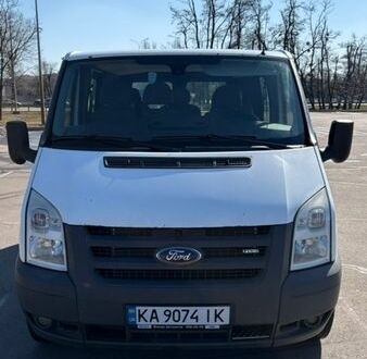 Белый Форд Транзит, объемом двигателя 2.4 л и пробегом 426 тыс. км за 7500 $, фото 1 на Automoto.ua