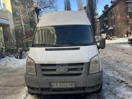 Белый Форд Транзит, объемом двигателя 2.4 л и пробегом 540 тыс. км за 5500 $, фото 1 на Automoto.ua