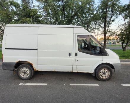 Белый Форд Транзит, объемом двигателя 2.4 л и пробегом 199 тыс. км за 5800 $, фото 1 на Automoto.ua