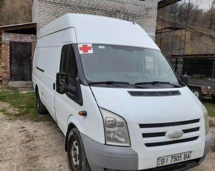 Белый Форд Транзит, объемом двигателя 2.4 л и пробегом 450 тыс. км за 6700 $, фото 1 на Automoto.ua