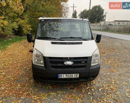 Білий Форд Транзит, об'ємом двигуна 2.4 л та пробігом 360 тис. км за 9700 $, фото 1 на Automoto.ua