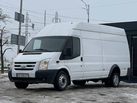 Белый Форд Транзит, объемом двигателя 2.4 л и пробегом 509 тыс. км за 7999 $, фото 1 на Automoto.ua