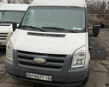 Белый Форд Транзит, объемом двигателя 2.4 л и пробегом 475 тыс. км за 6500 $, фото 1 на Automoto.ua