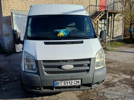 Белый Форд Транзит, объемом двигателя 2.2 л и пробегом 464 тыс. км за 7500 $, фото 1 на Automoto.ua