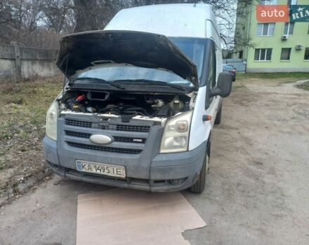 Белый Форд Транзит, объемом двигателя 2.4 л и пробегом 600 тыс. км за 6500 $, фото 1 на Automoto.ua