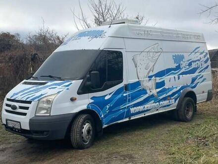 Белый Форд Транзит, объемом двигателя 2.4 л и пробегом 423 тыс. км за 8500 $, фото 1 на Automoto.ua