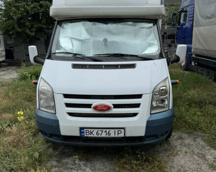 Білий Форд Транзит, об'ємом двигуна 2.2 л та пробігом 163 тис. км за 35000 $, фото 1 на Automoto.ua