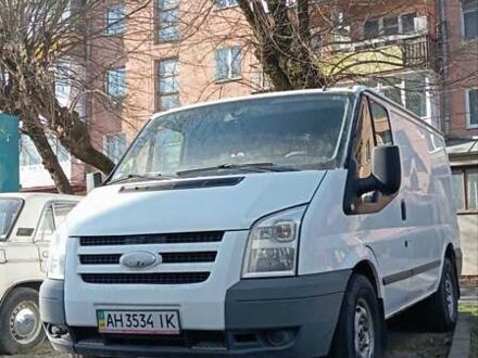 Белый Форд Транзит, объемом двигателя 2.2 л и пробегом 328 тыс. км за 6900 $, фото 1 на Automoto.ua