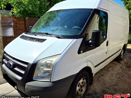 Білий Форд Транзит, об'ємом двигуна 2.2 л та пробігом 322 тис. км за 9500 $, фото 1 на Automoto.ua