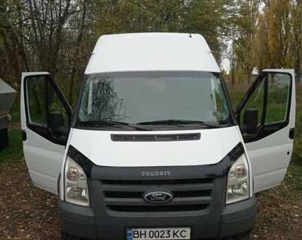 Белый Форд Транзит, объемом двигателя 2.4 л и пробегом 586 тыс. км за 8700 $, фото 1 на Automoto.ua