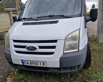 Білий Форд Транзит, об'ємом двигуна 2.2 л та пробігом 410 тис. км за 9200 $, фото 1 на Automoto.ua