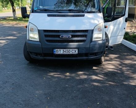 Білий Форд Транзит, об'ємом двигуна 2.4 л та пробігом 434 тис. км за 9499 $, фото 1 на Automoto.ua