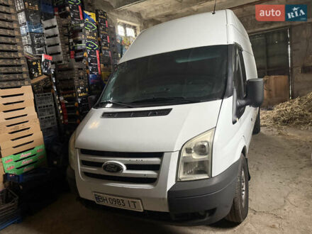 Белый Форд Транзит, объемом двигателя 2.2 л и пробегом 500 тыс. км за 7500 $, фото 1 на Automoto.ua