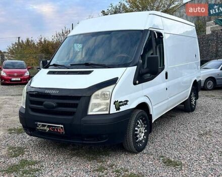 Білий Форд Транзит, об'ємом двигуна 2.2 л та пробігом 240 тис. км за 11200 $, фото 1 на Automoto.ua