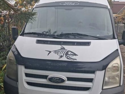 Белый Форд Транзит, объемом двигателя 2.2 л и пробегом 280 тыс. км за 9100 $, фото 1 на Automoto.ua