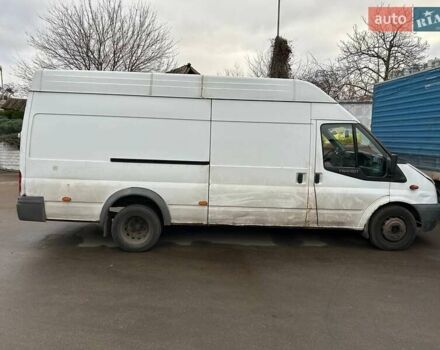 Белый Форд Транзит, объемом двигателя 2.4 л и пробегом 361 тыс. км за 6100 $, фото 1 на Automoto.ua