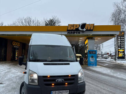 Білий Форд Транзит, об'ємом двигуна 2.5 л та пробігом 470 тис. км за 10000 $, фото 1 на Automoto.ua